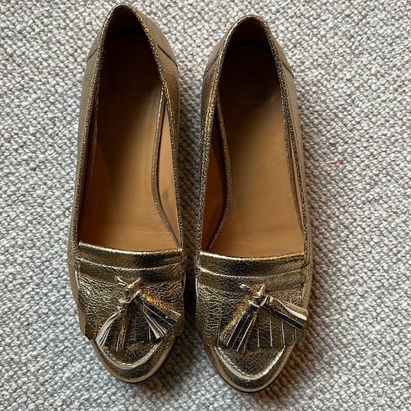 Sezane Gold Lisa Loafers size 39 - Picture 2 of 6
